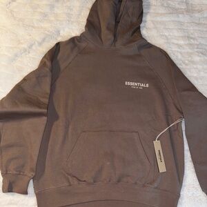 Essentials Desert Taupe Hoodie for Men